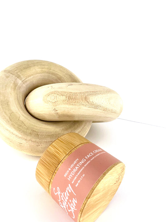 Vegan Hydrating Face Cream | Natural Solution for Dry Skin | Radiance-Boosting Face Cream | Best Vegan Moisturizer for Dull Skin | Eco-Friendly Hydrating Skincare