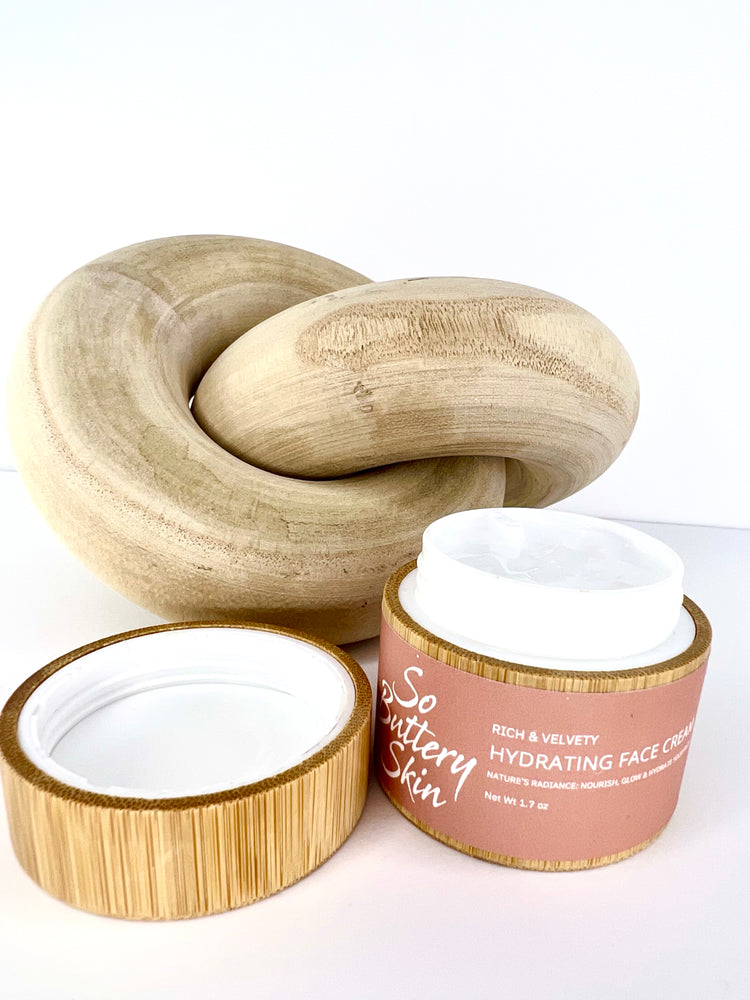 Vegan Hydrating Face Cream | Natural Solution for Dry Skin | Radiance-Boosting Face Cream | Best Vegan Moisturizer for Dull Skin | Eco-Friendly Hydrating Skincare