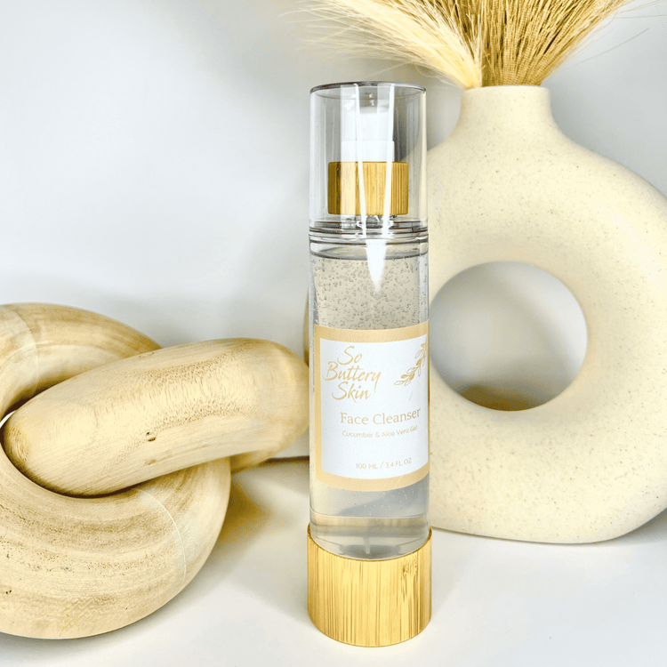 Vegan Face Cleanser | Cucumber Cool Cleanse | Chamomile Soothing Solution | Aloe Vera Gentle Gel Wash | Best Natural Face Wash | Premium Vegan Gentle Cleanse