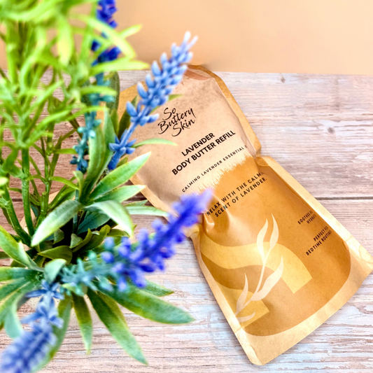 Lavender Body Butter Refill Pouch – 12oz