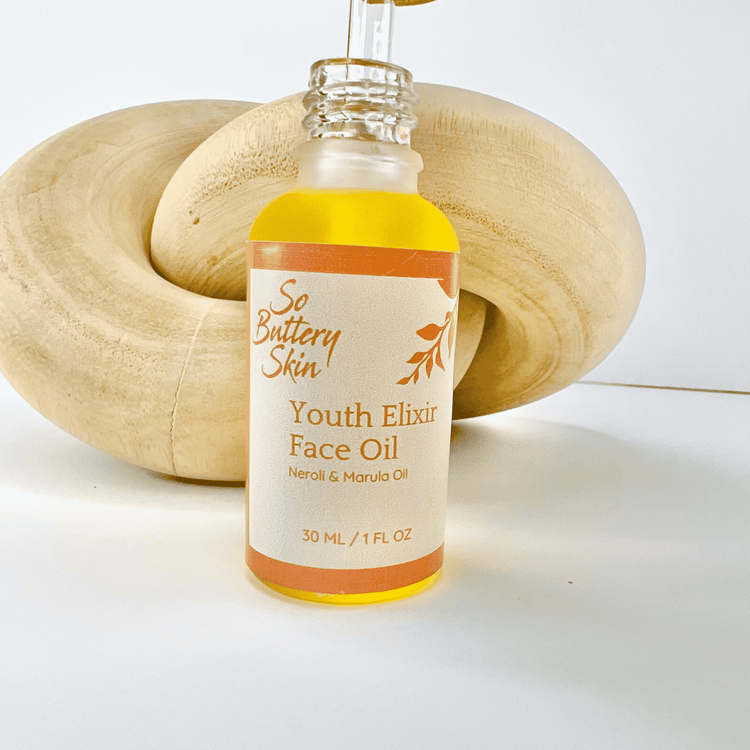 Vegan Youth Elixir | Neroli Glow Boost | Marula Oil Hydration | Rosehip Wrinkle Rescue | Ultimate Face Oil for Radiance