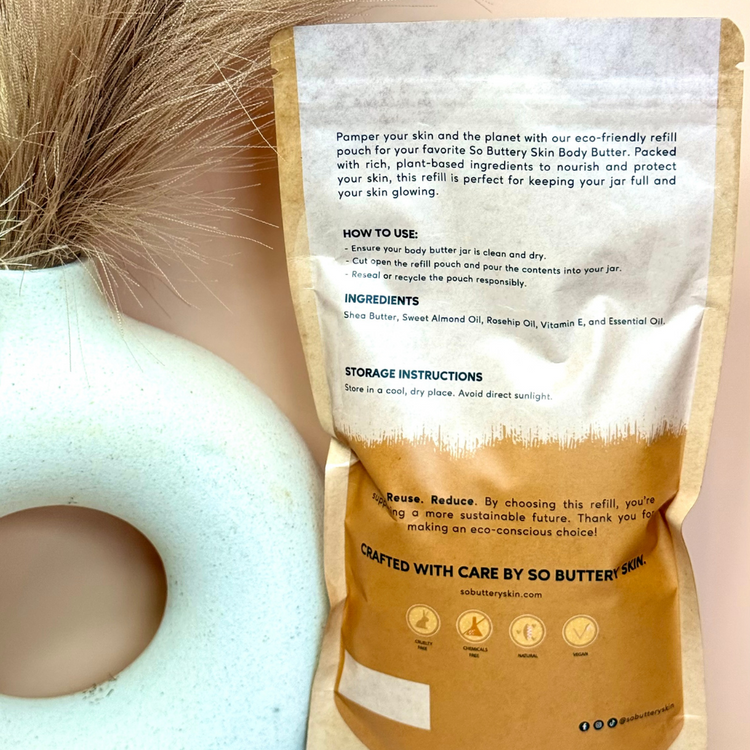 Pound Cake Body Butter Refill Pouch – 12oz