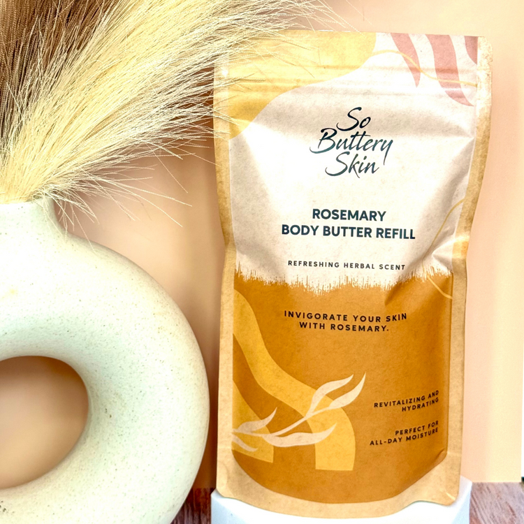 Rosemary Body Butter Refill Pouch – 12oz