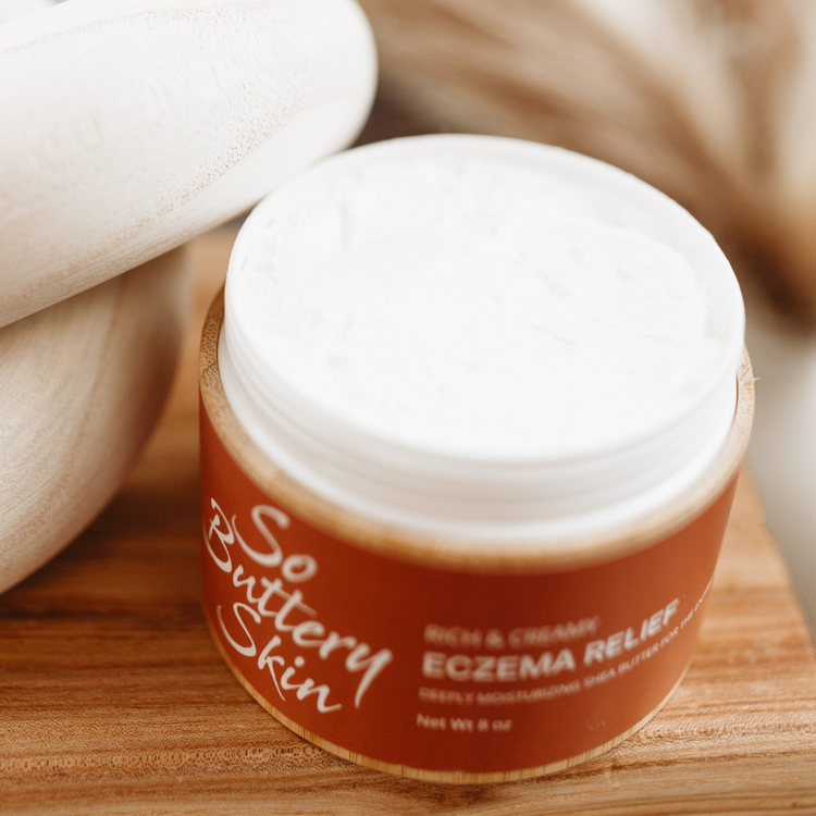 Fragrance-free body butter for eczema and sensitive skin