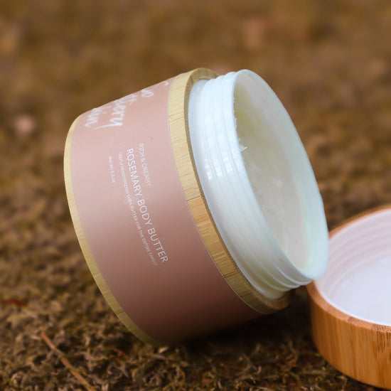So Buttery Skin Rosemary Body Butter mini, whipped shea butter and plant oils
