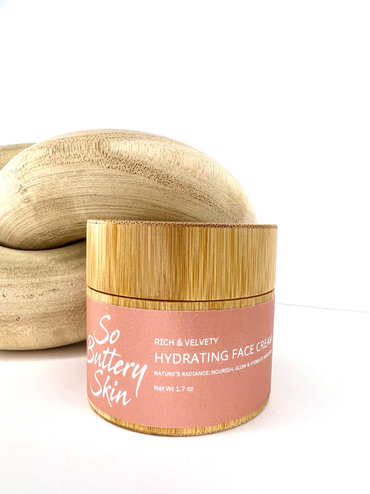 Vegan Hydrating Face Cream | Natural Solution for Dry Skin | Radiance-Boosting Face Cream | Best Vegan Moisturizer for Dull Skin | Eco-Friendly Hydrating Skincare