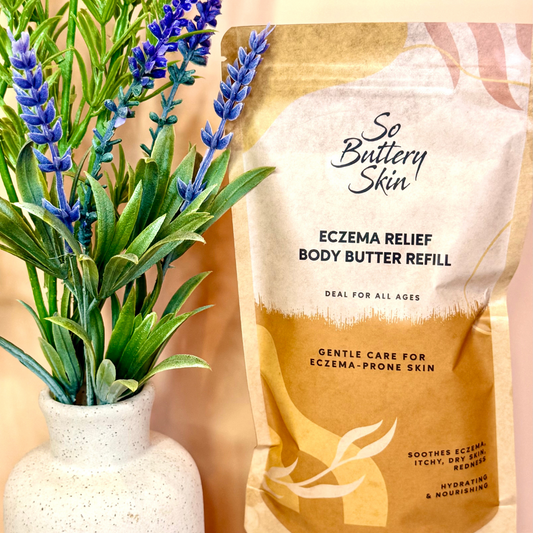 Eczema Relief Body Butter Refill Pouch – 12oz